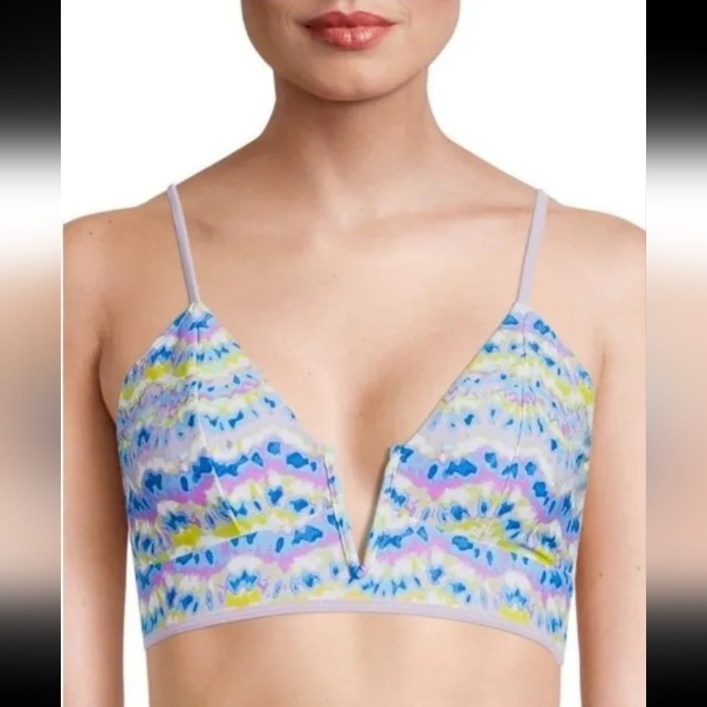 :* NWT Time And Tru  2 Piece bikini Bathing Suit women's sz m (8-10) - Picture 2 of 10
